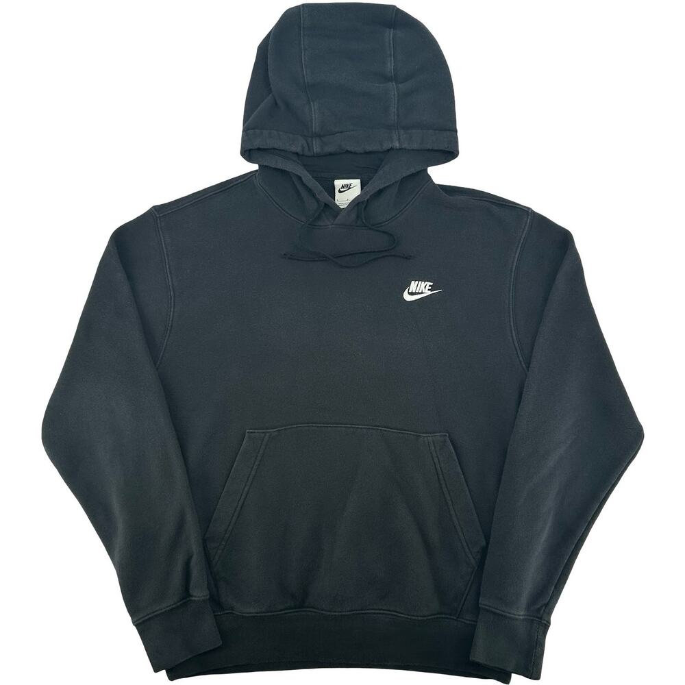 Men's Black Nike Sportswear Club Fleece Hoodie Sweatshirt Size Small BV2654-010
